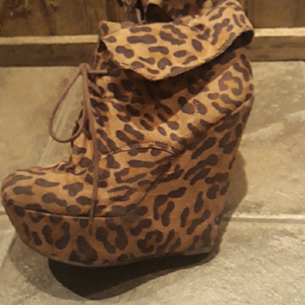 Leopard print booties - Picture 2 of 7